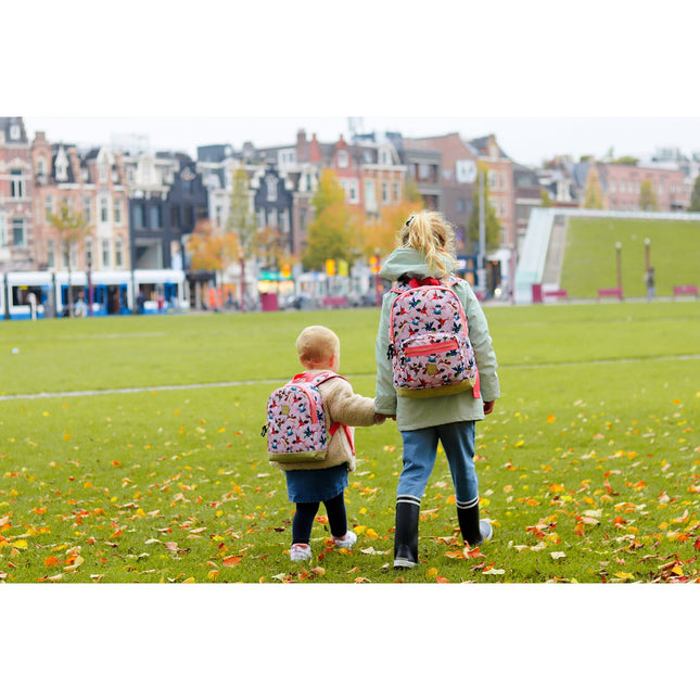 Pick & Pack Birds Rucksack M zartrosa