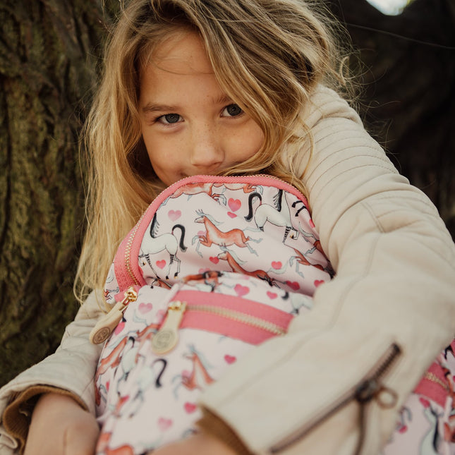 Pick & Pack Magic Horses Rucksack M rosa