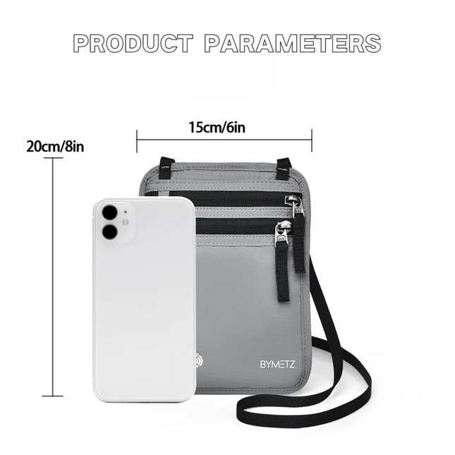 ByMetz Nektasje - Paspoorttasje - Paspoorthouder RFID