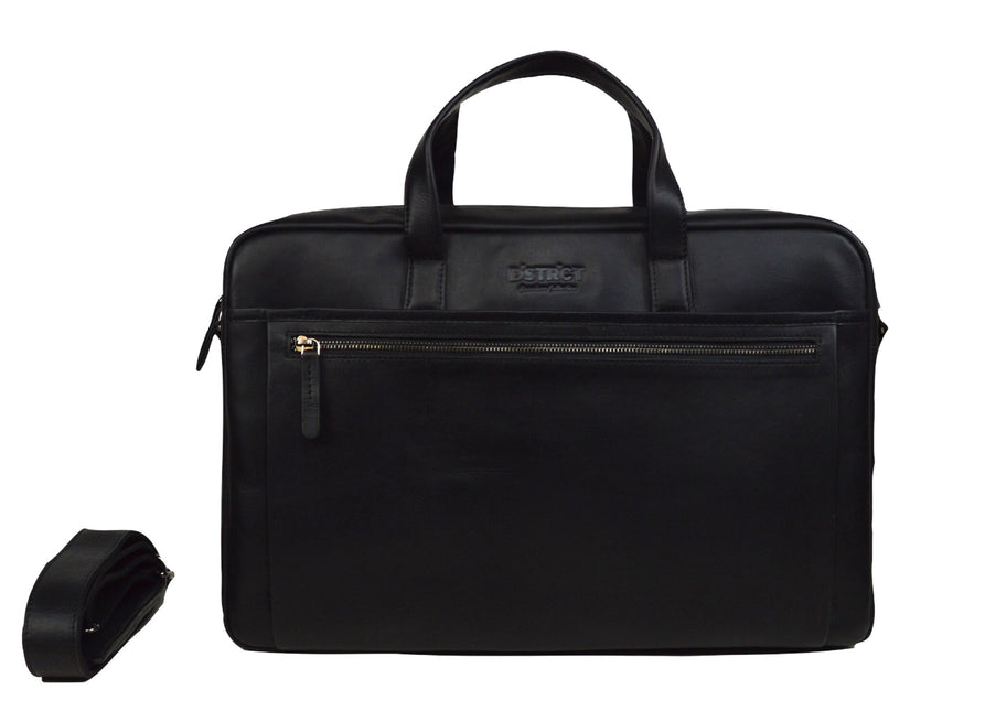 DSTRCT Laptoptas Premium Collection 2-Vaks  17.3 Inch