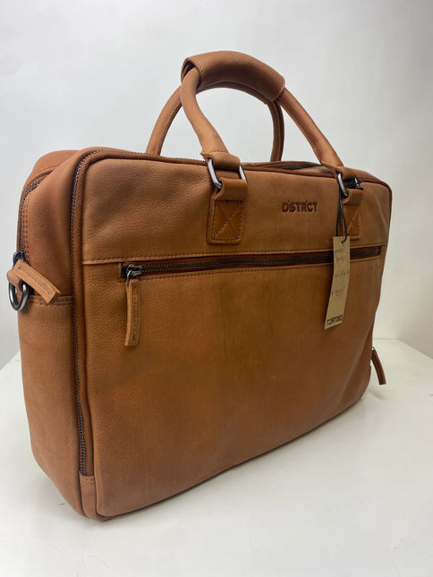 DSTRCT Preston Park 2 Vaks Laptoptas 17 inch