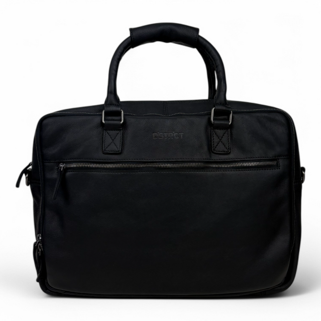 DSTRCT Preston Park 2 Vaks Laptoptas 17 inch