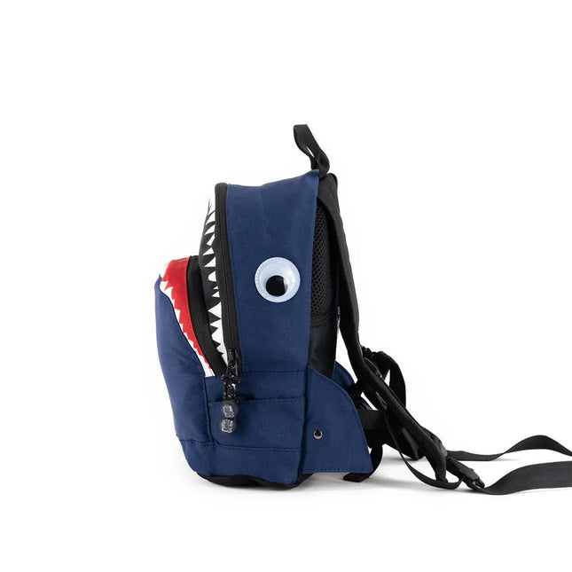 Pick & Pack Rugzak Shark Shape Small Navy