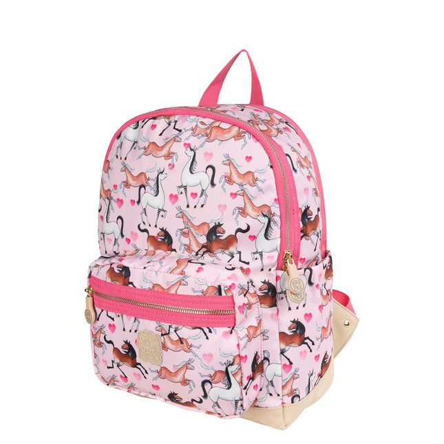 Pick &amp; Pack Magic Horses Rucksack M rosa