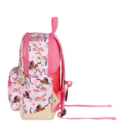 Pick &amp; Pack Magic Horses Rucksack M rosa