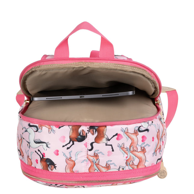 Pick &amp; Pack Magic Horses Rucksack M rosa