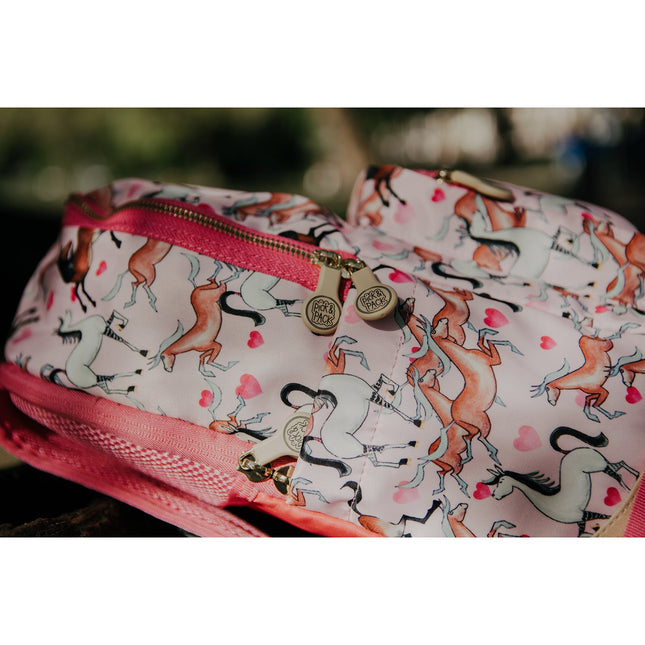 Pick &amp; Pack Magic Horses Rucksack M rosa