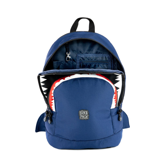 Pick &amp; Pack Rucksack Haifischform M
