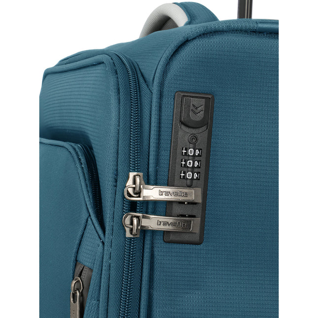 Travelite Jetpack Easy Cabin 2W Trolley S, 40 x 30 x 20, Schwarz