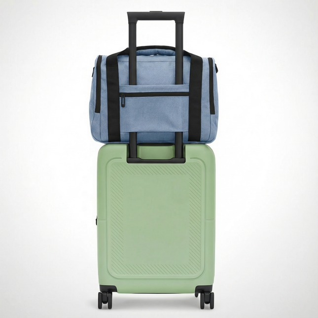 ByMetz 40 x 30 x 20 Reisetasche Transavia, Ryanair &amp; Corendon mit Kofferhülle