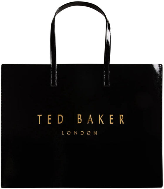 Ted Baker – Große Croccon-Tasche mit Symbol