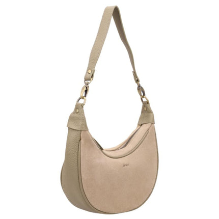 DSTRCT Hobo S Umhängetasche Wildleder-Leder Portland Road