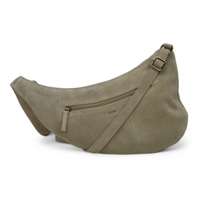 DSTRCT Crossbody Bag / Schultertasche / Festivaltasche Damen Wildleder Portland Road 