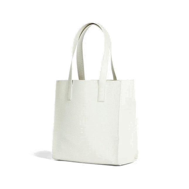 Ted Baker – Kleine Reptcon-Krokodiltasche mit Symbol
