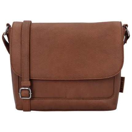 Beagles Benidorm Leder-Umhängetasche mit Wickelverschluss