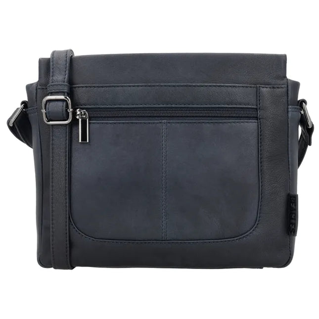 Beagles Benidorm Leder-Umhängetasche