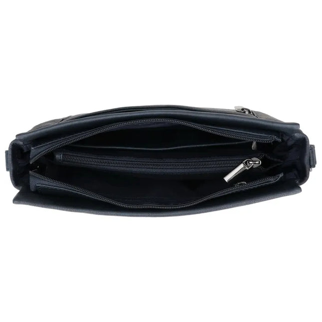 Beagles Benidorm Leder-Umhängetasche