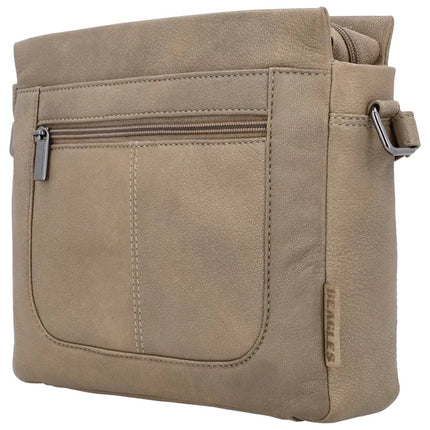 Beagles Benidorm Leder-Umhängetasche