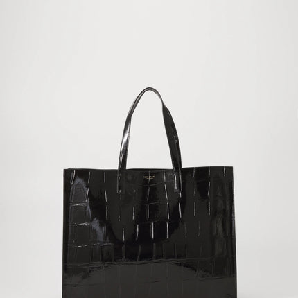 Ted Baker – Große Croccon-Tasche mit Symbol