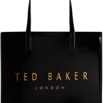 Ted Baker – Große Croccon-Tasche mit Symbol