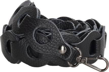 Charm London Anna Leder-Schulter-Handyriemen Schwarz