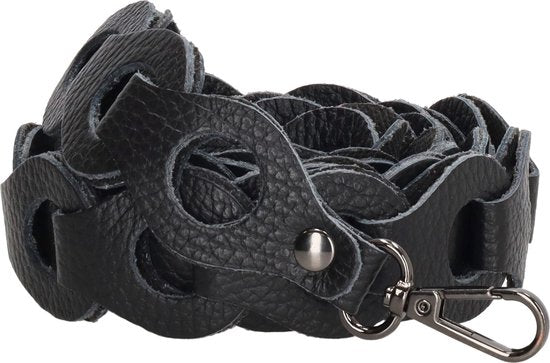 Charm London Anna Leder-Schulter-Handyriemen Schwarz