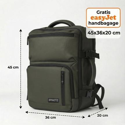 ByMetz Rucksack 45x36x20 - Easyjet Maximale Kapazität 45 x 36 x 20