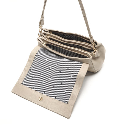 Berba Schultertasche Lucca Klein