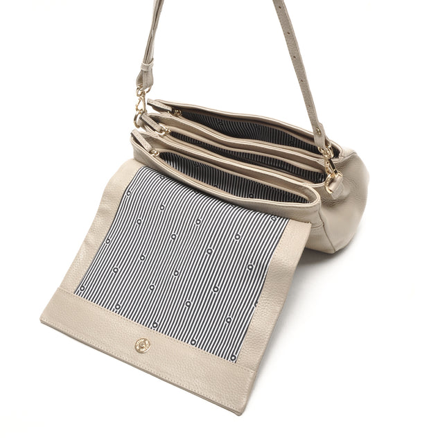 Berba Schultertasche Lucca Klein