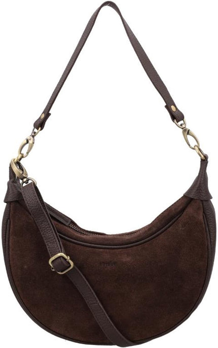 DSTRCT Hobo S Umhängetasche Wildleder-Leder Portland Road