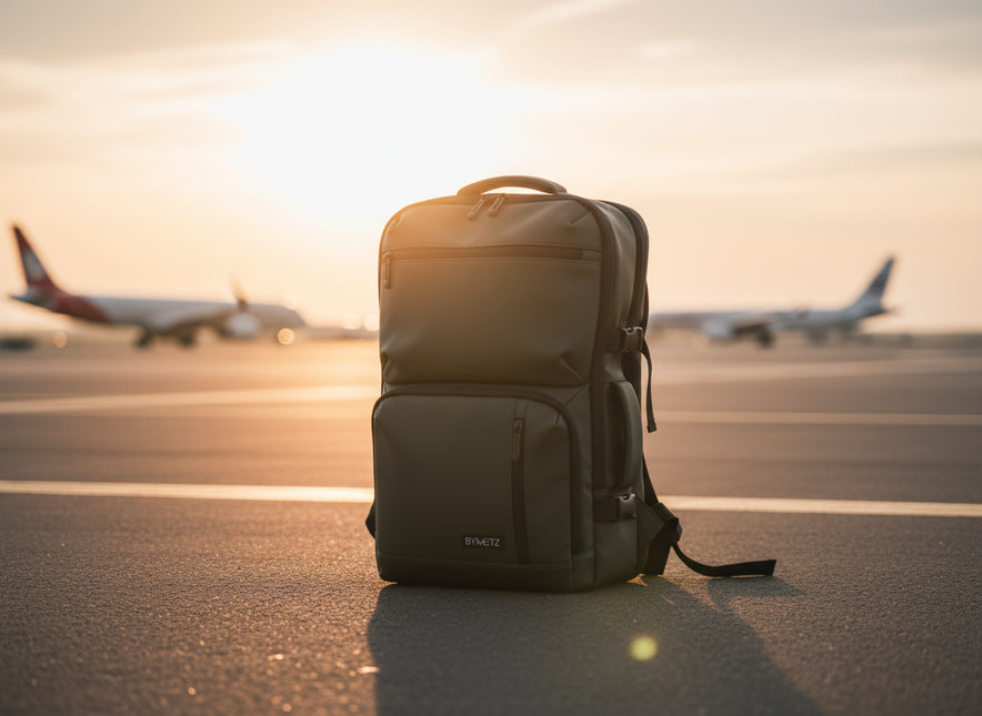 ByMetz Rucksack 55x40x20 Ryanair - Transavia - Erweiterbar auf 55x40x25