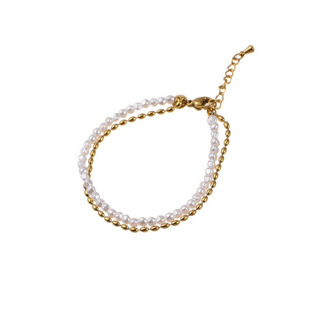 Day &amp; Eve by Go Dutch Label Armband mit kleinen Tropfen
