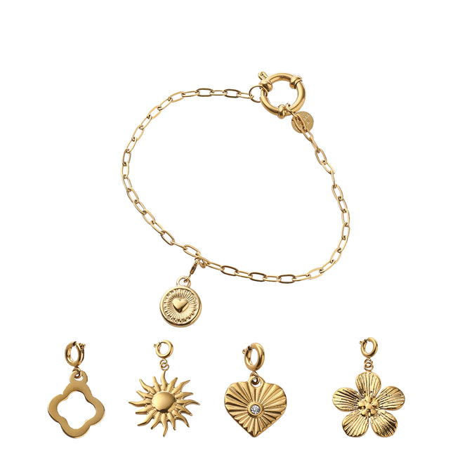 Day &amp; Eve by Go Dutch Label Armband mit kleinen Tropfen