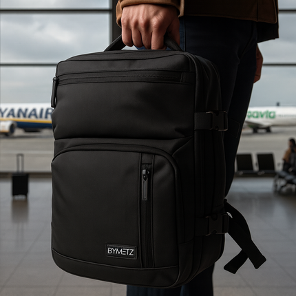 ByMetz Rucksack 55x40x20 Ryanair - Transavia - Erweiterbar auf 55x40x25