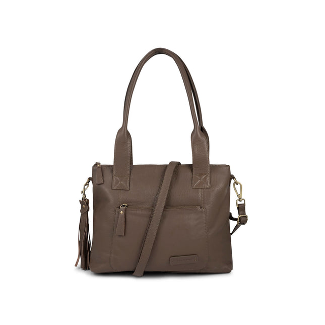 Bag2Bag Umhängetasche/Clutch Amalfi Wildleder