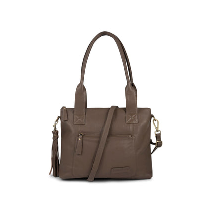 Bag2Bag Umhängetasche/Clutch Amalfi Wildleder