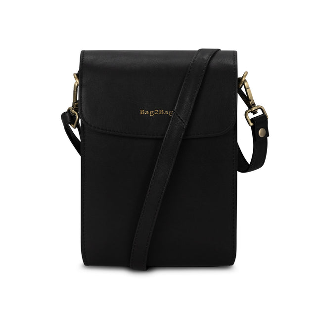 Bag2Bag Umhängetasche/Clutch Amalfi Wildleder