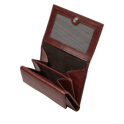 dR Amsterdam Herren-Geldbörse „Over Slag“ mit Sichtfenster, RIFD