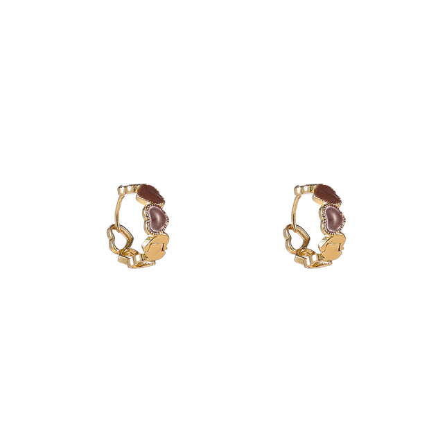 Day &amp; Eve by Go Dutch Label – Ohrringe mit 3 Blumen