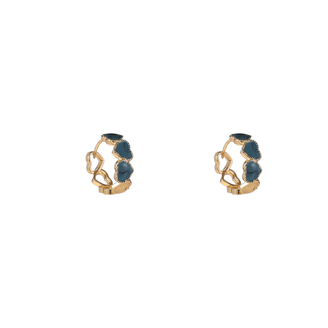 Day &amp; Eve by Go Dutch Label – Ohrringe mit 3 Blumen