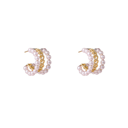 Day & Eve by Go Dutch Label – Ohrringe mit 3 Blumen