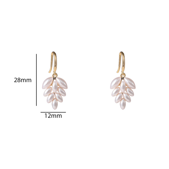 Day &amp; Eve by Go Dutch Label – Ohrringe mit 3 Blumen