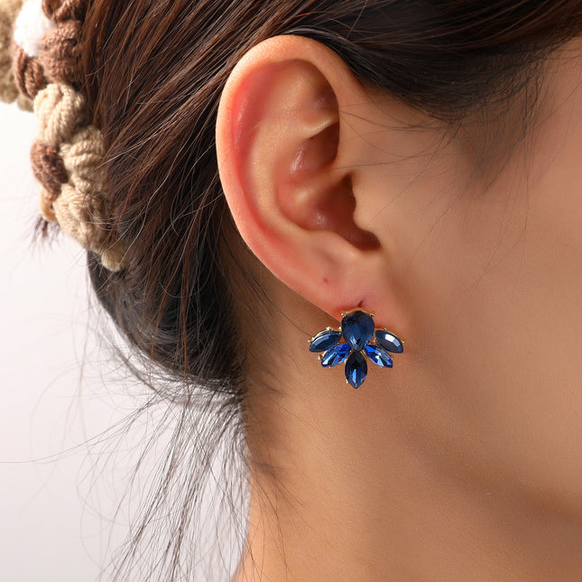 Day &amp; Eve by Go Dutch Label – Ohrringe mit 3 Blumen