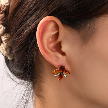 Day &amp; Eve by Go Dutch Label – Ohrringe mit 3 Blumen