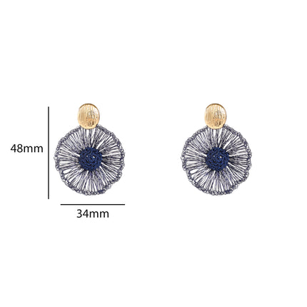 Day &amp; Eve by Go Dutch Label – Ohrringe mit 3 Blumen