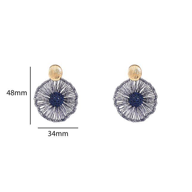 Day &amp; Eve by Go Dutch Label – Ohrringe mit 3 Blumen