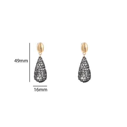 Day &amp; Eve by Go Dutch Label – Ohrringe mit 3 Blumen