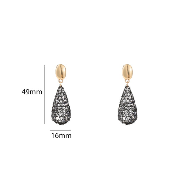 Day &amp; Eve by Go Dutch Label – Ohrringe mit 3 Blumen