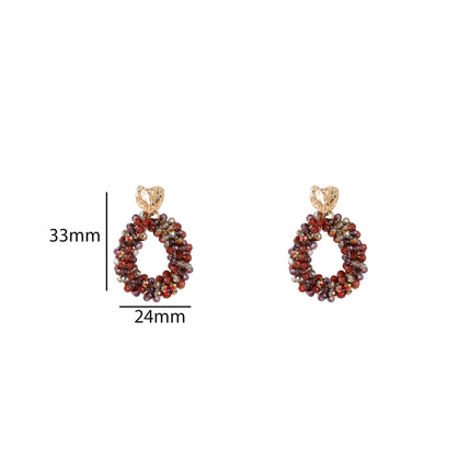 Day &amp; Eve by Go Dutch Label – Ohrringe mit 3 Blumen