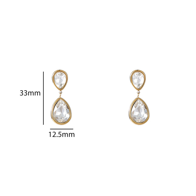 Day &amp; Eve by Go Dutch Label – Ohrringe mit 3 Blumen